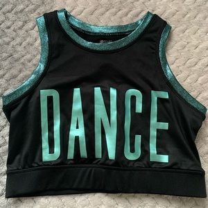Justice Dance Crop Top